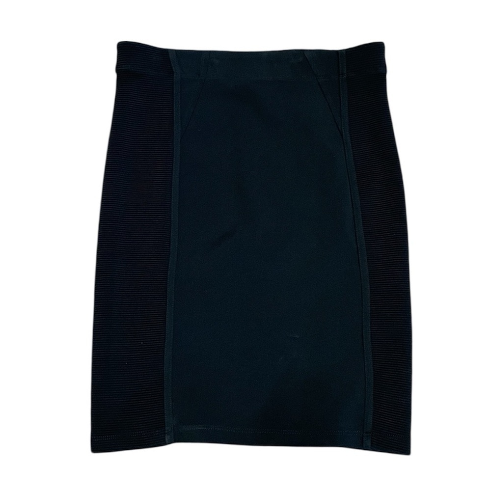 BCBG Montana Bandage Pencil Skirt Black Small NWT Bodycon